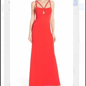 BCBG MAXAZRIA- Coral Kelbie gown